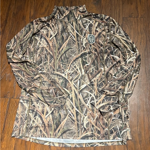HardCore Baselayer Hunting Shirt, Mossy Oak Camo - Picture 1 of 4